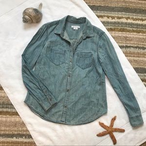 🌞2/$15🌞 Liz Claiborne Denim Button Down (2b)